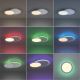 Leuchten Direkt 11662-16 - LED RGB Stmívatelné stropní svítidlo ARENDA LED/21W/230V + dálkové ovládání