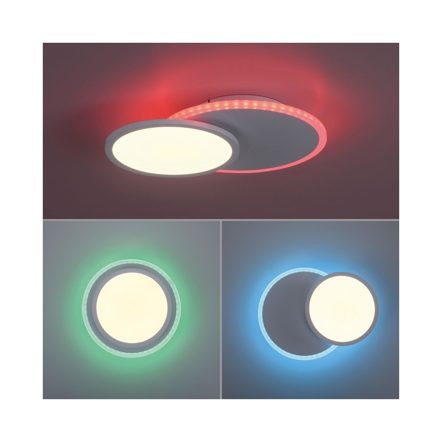 Leuchten Direkt 11662-16 - LED RGB Stmívatelné stropní svítidlo ARENDA LED/21W/230V + dálkové ovládání