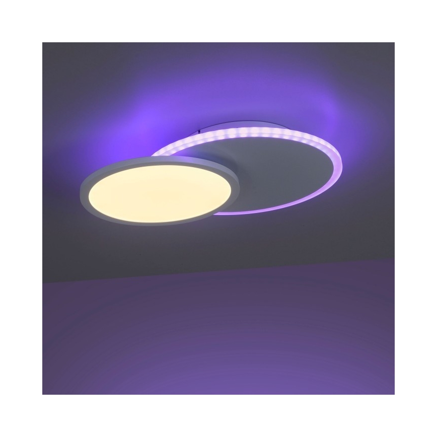 Leuchten Direkt 11662-16 - LED RGB Stmívatelné stropní svítidlo ARENDA LED/21W/230V + dálkové ovládání