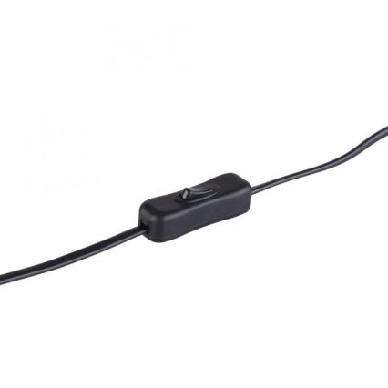 Leuchten Direkt 11680-15 - Stolní lampa HEINRICH 1xE14/40W/230V šedá
