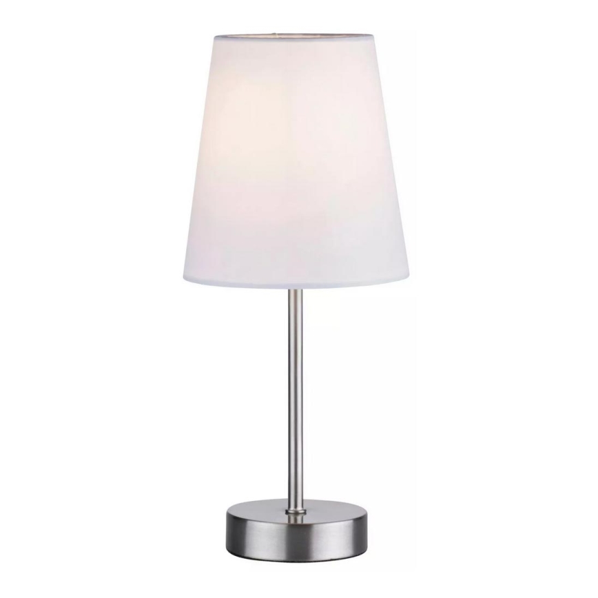 Leuchten Direkt 11680-16 - Stolní lampa HEINRICH 1xE14/40W/230V bílá