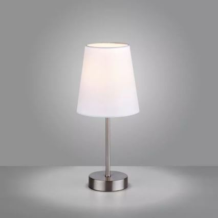 Leuchten Direkt 11680-16 - Stolní lampa HEINRICH 1xE14/40W/230V bílá