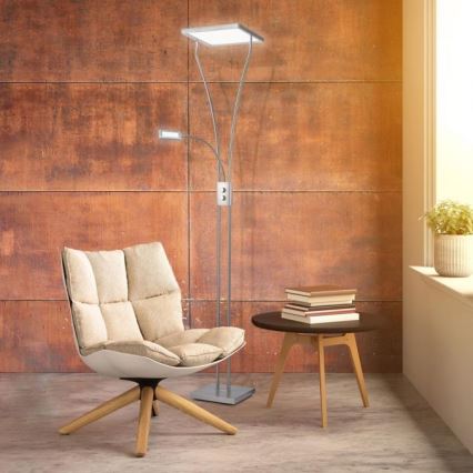 Leuchten Direkt 11722-55 - LED Stmívatelná lampa MARIAN LED/33,5W/230V + LED/3,6W