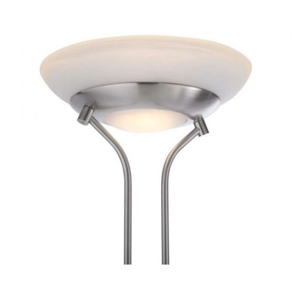 Leuchten Direkt 11730-55 - LED Stmívatelná stojací lampa ZAHARA LED/16W/230V + LED/5W