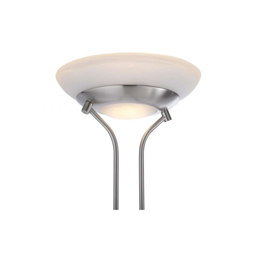 Leuchten Direkt 11730-55 - LED Stmívatelná stojací lampa ZAHARA LED/16W/230V + LED/5W