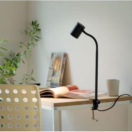 Leuchten Direkt 11940-13 - LED Stolní lampa s klipem TARIK 1xGU10/5W/230V