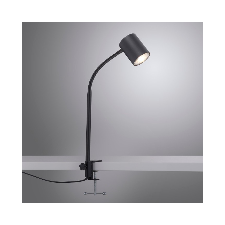 Leuchten Direkt 11940-13 - LED Stolní lampa s klipem TARIK 1xGU10/5W/230V