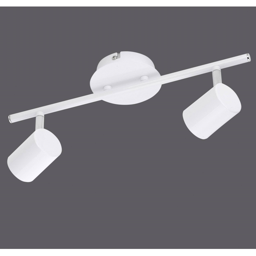 Leuchten Direkt 11942-16 - LED Bodové svítidlo TARIK 2xGU10/5W/230V bílá