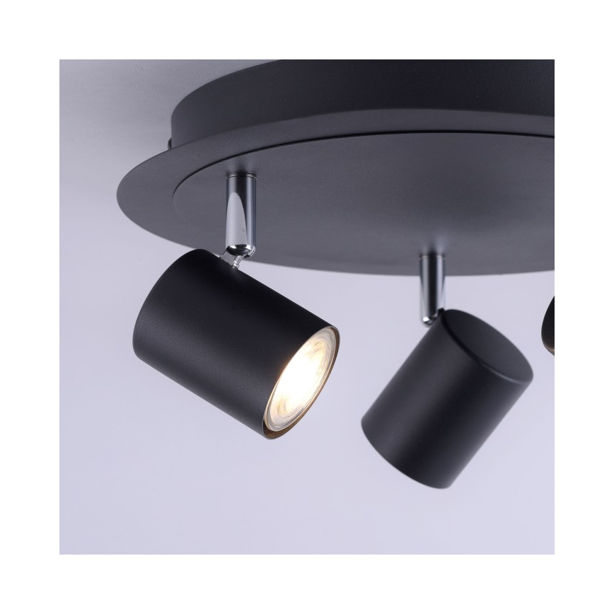 Leuchten Direkt 11943-13 - LED Bodové svítidlo TARIK 3xGU10/5W/230V antracit