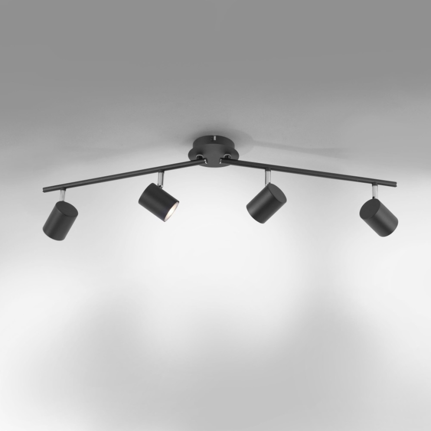 Leuchten Direkt 11944-13 - LED Bodové svítidlo TARIK 4xGU10/5W/230V antracit
