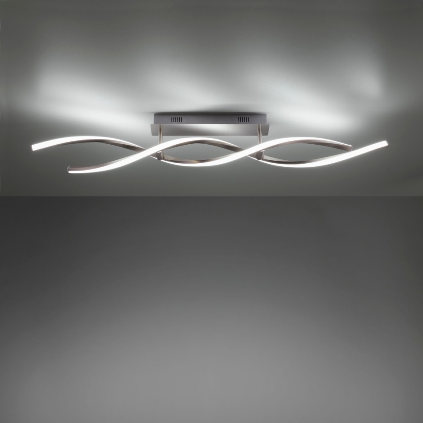 Leuchten Direkt 11993-55 - LED RGB Stmívatelný přisazený lustr SWING 2xLED/8,5W/230V 2700-5000K + dálkové ovládání