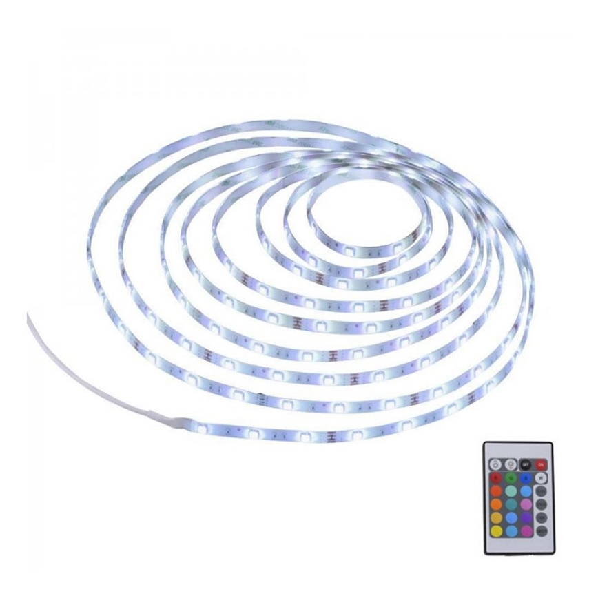 Leuchten Direkt 1210-70-BH - LED RGB Stmívatelný pásek TEANIA 3m 16,2W/12/230V + dálkové ovládání