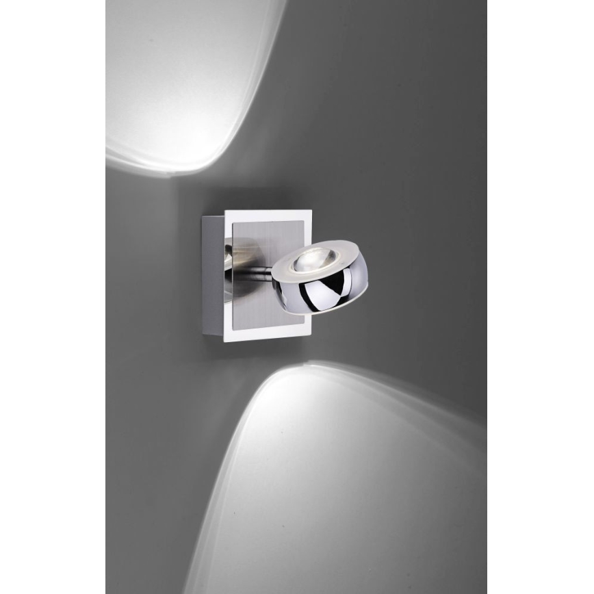 Leuchten Direkt 12471-55 -LED RGBW Stmívatelné nástěnné bodové svítidlo OPTI LED/6W/230V 2700-5000K + dálkové ovládání