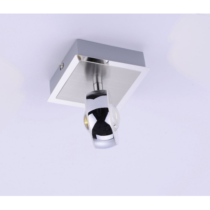 Leuchten Direkt 12471-55 -LED RGBW Stmívatelné nástěnné bodové svítidlo OPTI LED/6W/230V 2700-5000K + dálkové ovládání