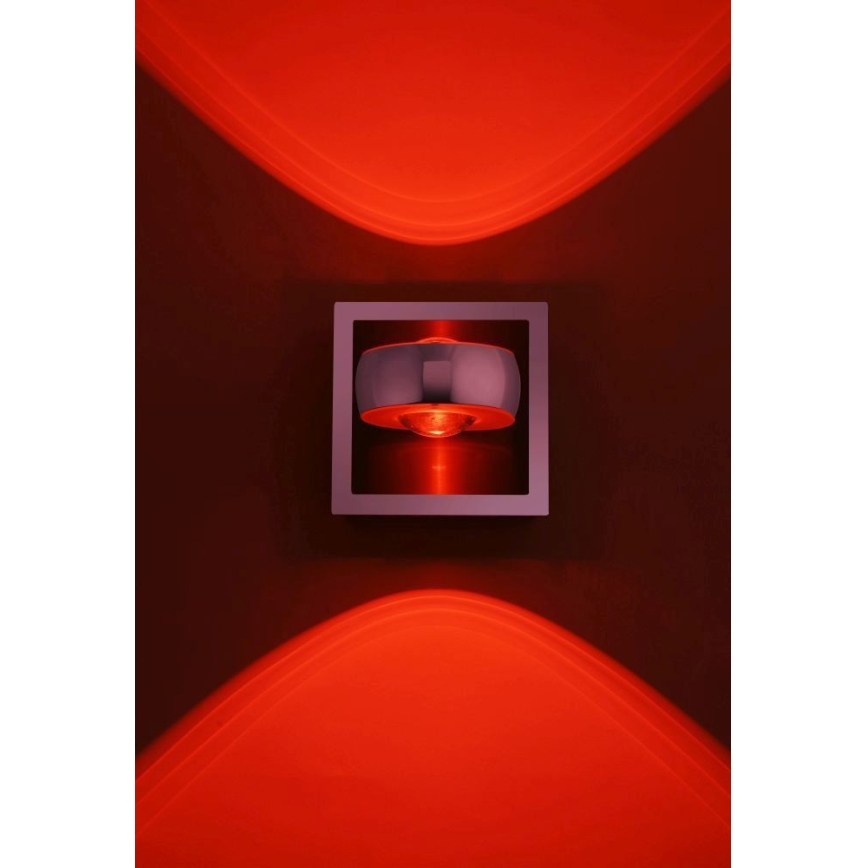 Leuchten Direkt 12471-55 -LED RGBW Stmívatelné nástěnné bodové svítidlo OPTI LED/6W/230V 2700-5000K + dálkové ovládání