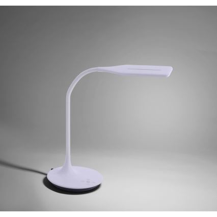 Leuchten Direkt 13061-16 - LED Stmívatelná dotyková stolní lampa RAFAEL LED/5W/230V 2700-6000K bílá