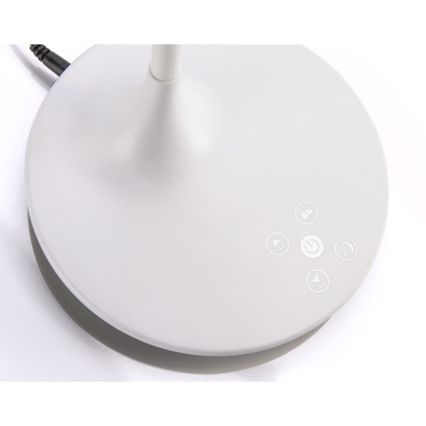 Leuchten Direkt 13061-16 - LED Stmívatelná dotyková stolní lampa RAFAEL LED/5W/230V 2700-6000K bílá