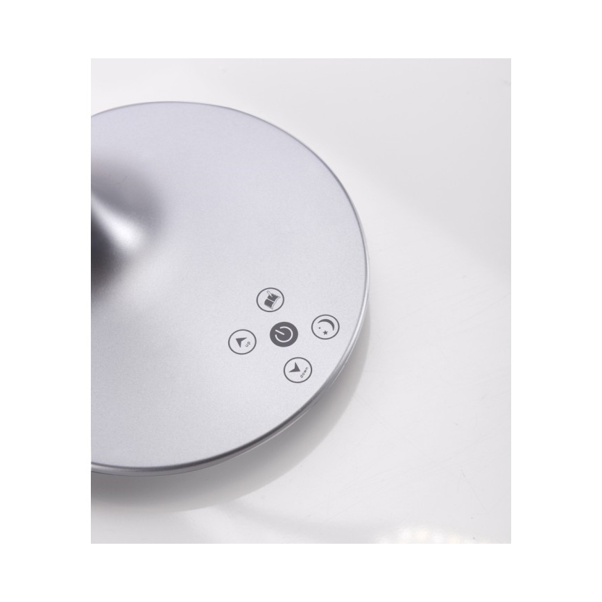 Leuchten Direkt 13061-21 - LED Stmívatelná dotyková stolní lampa RAFAEL LED/5W/230V 2700-6000K stříbrná