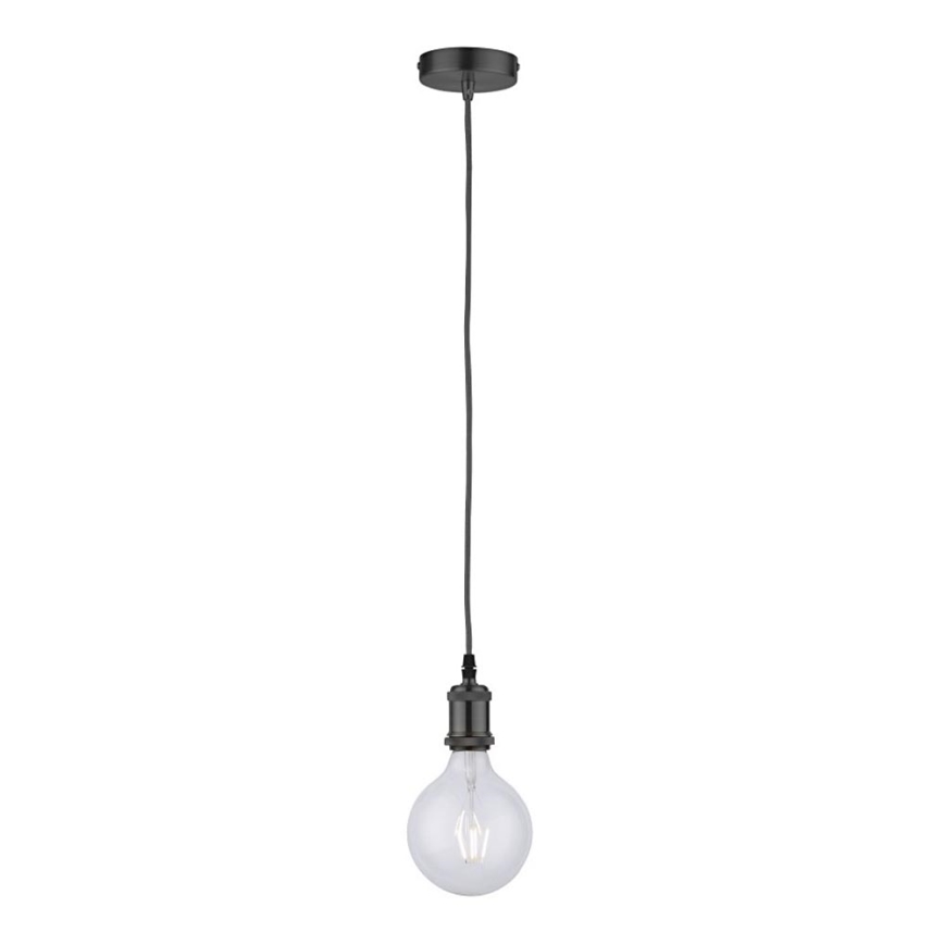 Leuchten Direkt 13570-18 - Lustr na lanku DIY 1xE27/60W/230V černá