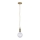 Leuchten Direkt 13570-60 - Lustr na lanku DIY 1xE27/60W/230V mosaz