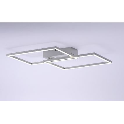 Leuchten Direkt 14018-55 - LED Stmívatelný přisazený lustr IVEN 2xLED/15W/230V + dálkové ovládání