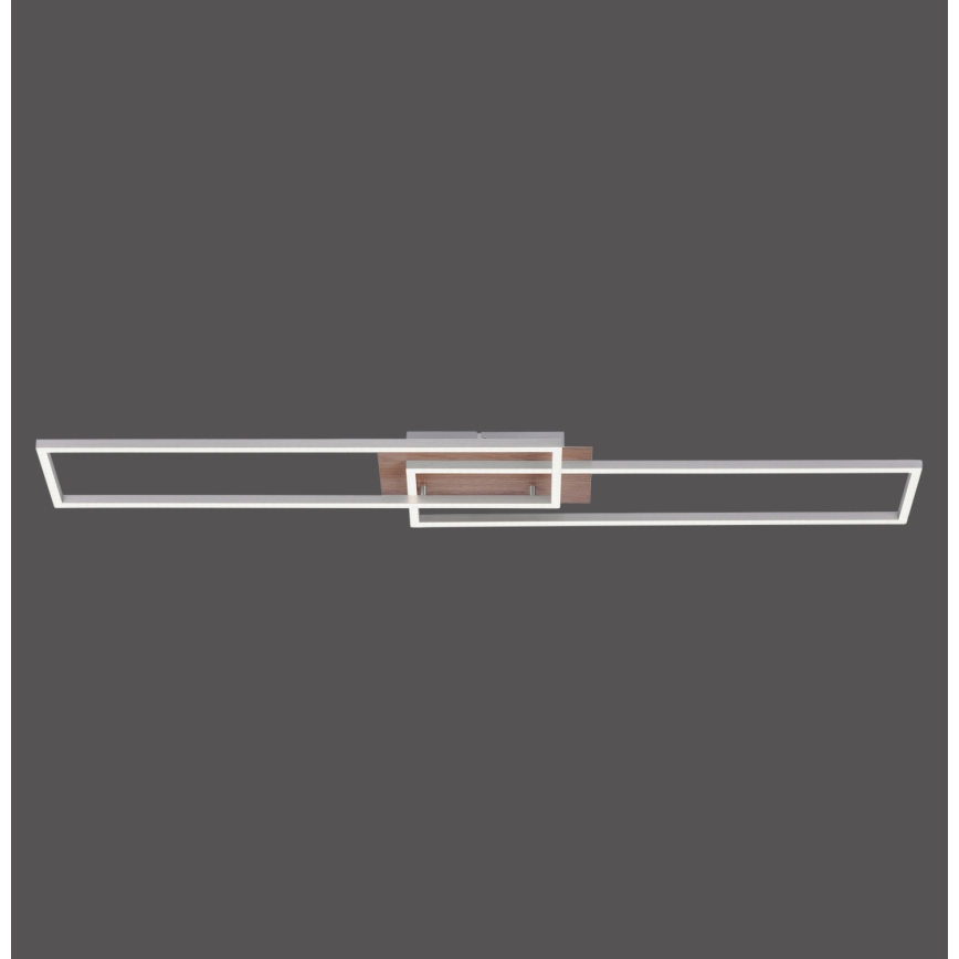 Leuchten Direkt 14019-78 - LED Stmívatelné stropní svítidlo IVEN 2xLED/20W/230V + dálkové ovládání