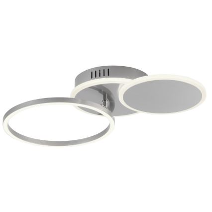 Leuchten Direkt 14116-55 - LED Stropní svítidlo SEVENT LED/25,5W/230V matný chrom