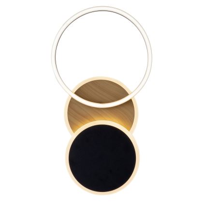 Leuchten Direkt 14116-78 - LED Stropní svítidlo SEVENT LED/25,5W/230V černá/hnědá