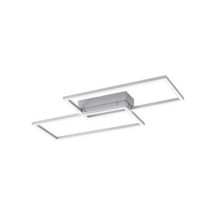 Leuchten Direkt 14140-55 - LED Stmívatelné stropní svítidlo IVEN 2xLED/13,5W/230V + dálkové ovládání