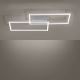 Leuchten Direkt 14140-55 - LED Stmívatelné stropní svítidlo IVEN 2xLED/13,5W/230V + dálkové ovládání