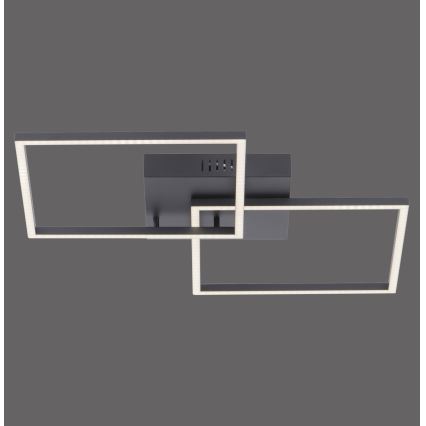 Leuchten Direkt 14141-18 - LED Stmívatelné stropní svítidlo IVEN 2xLED/14W/230V + dálkové ovládání