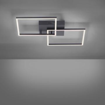 Leuchten Direkt 14141-18 - LED Stmívatelné stropní svítidlo IVEN 2xLED/14W/230V + dálkové ovládání