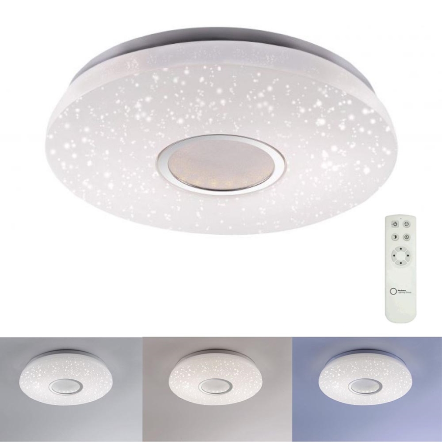 Leuchten Direkt 14227-16 - LED Stmívatelné stropní svítidlo JONAS LED/22W/230V 3000-5000K + dálkové ovládání