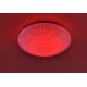 Leuchten Direkt 14242-16 - LED RGB Stmívatelné stropní svítidlo SKYLER LED/18W/230V + dálkové ovládání