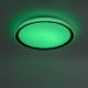 Leuchten Direkt 14339-21 - LED RGB Stmívatelné stropní svítidlo KARI LED/37W/230V Tuya 2700-5000K + dálkové ovládání