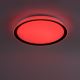 Leuchten Direkt 14339-21 - LED RGB Stmívatelné stropní svítidlo KARI LED/37W/230V Tuya 2700-5000K + dálkové ovládání