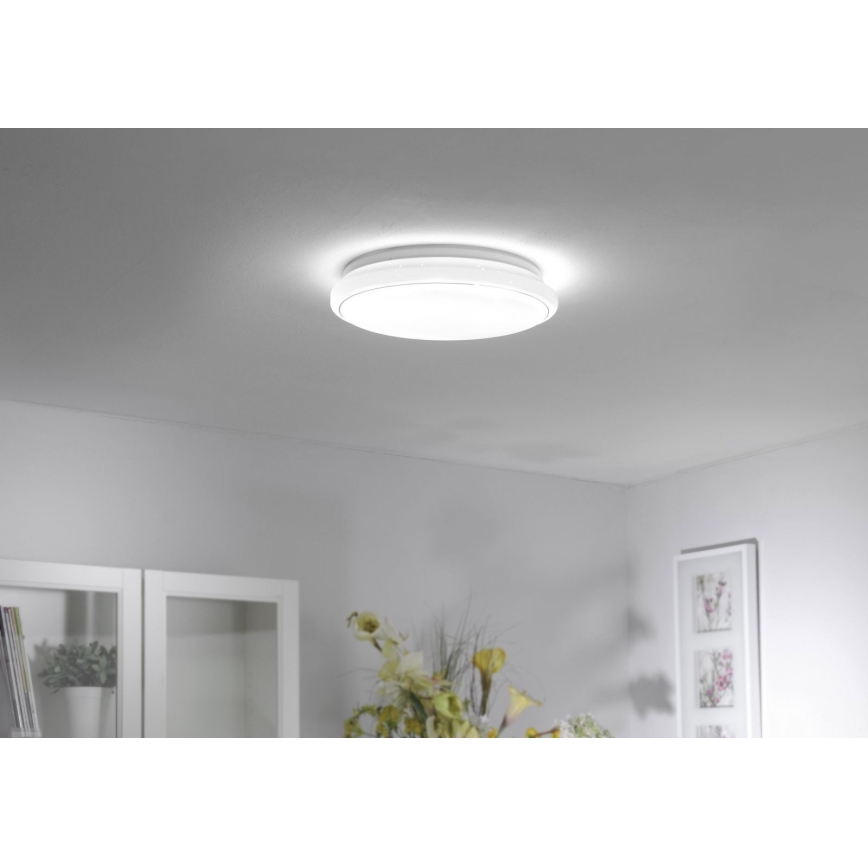 Leuchten Direkt 14366-16 - LED Stmívatelné stropní svítidlo JUPITER LED/40W/230V 3000-5000K + dálkové ovládání