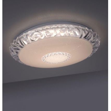 Leuchten Direkt 14377-00- LED RGBW Stmívatelné stropní svítidlo LUCCA LED/36W/230V 2700-5000K + dálkové ovládání