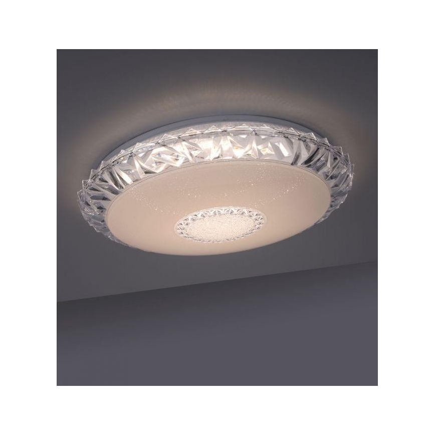 Leuchten Direkt 14377-00- LED RGBW Stmívatelné stropní svítidlo LUCCA LED/36W/230V 2700-5000K + dálkové ovládání