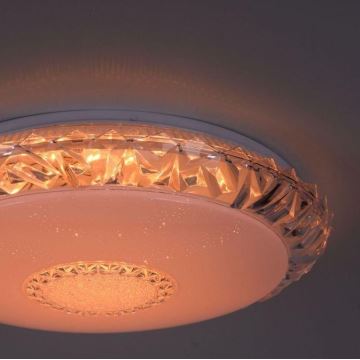 Leuchten Direkt 14377-00- LED RGBW Stmívatelné stropní svítidlo LUCCA LED/36W/230V 2700-5000K + dálkové ovládání