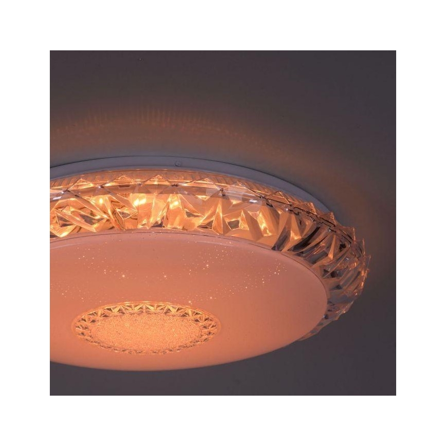 Leuchten Direkt 14377-00- LED RGBW Stmívatelné stropní svítidlo LUCCA LED/36W/230V 2700-5000K + dálkové ovládání