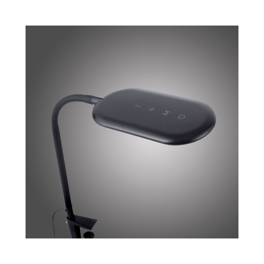 Leuchten Direkt 14404-18-LED Stmívatelná stolní lampa s klipem KELLY LED/7W/230V 3000/4000/6000K