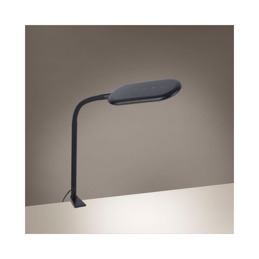 Leuchten Direkt 14404-18-LED Stmívatelná stolní lampa s klipem KELLY LED/7W/230V 3000/4000/6000K