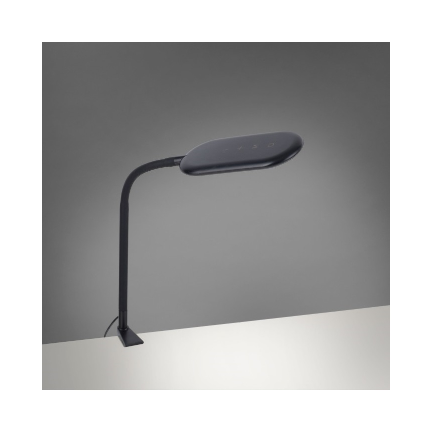 Leuchten Direkt 14404-18-LED Stmívatelná stolní lampa s klipem KELLY LED/7W/230V 3000/4000/6000K