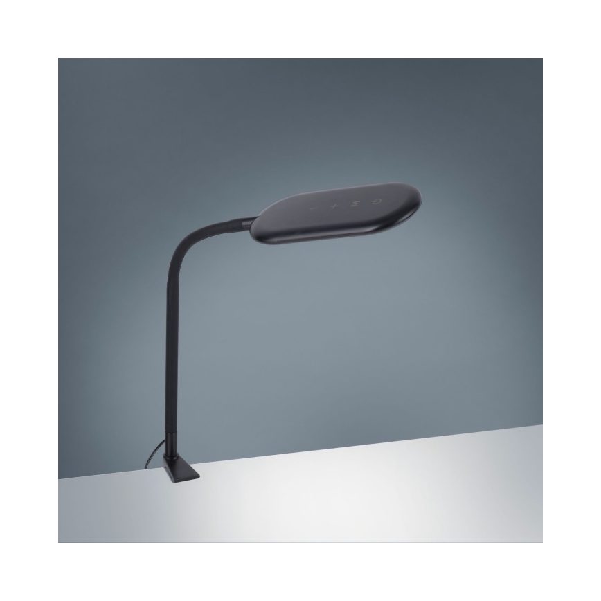 Leuchten Direkt 14404-18-LED Stmívatelná stolní lampa s klipem KELLY LED/7W/230V 3000/4000/6000K