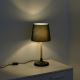 Leuchten Direkt 14423-18 - Stolní lampa NIMA 1xE14/40W/230V černá