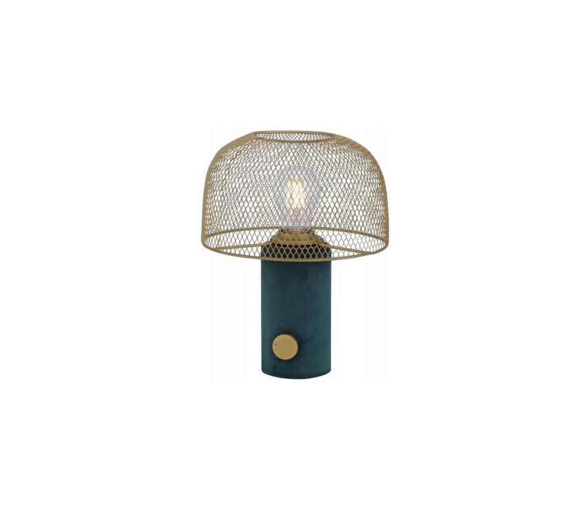 Leuchten Direkt Leuchten Direkt 14433-43 - Stmívatelná stolní lampa DIPPER 1xE27/10W/230V zelená W2106