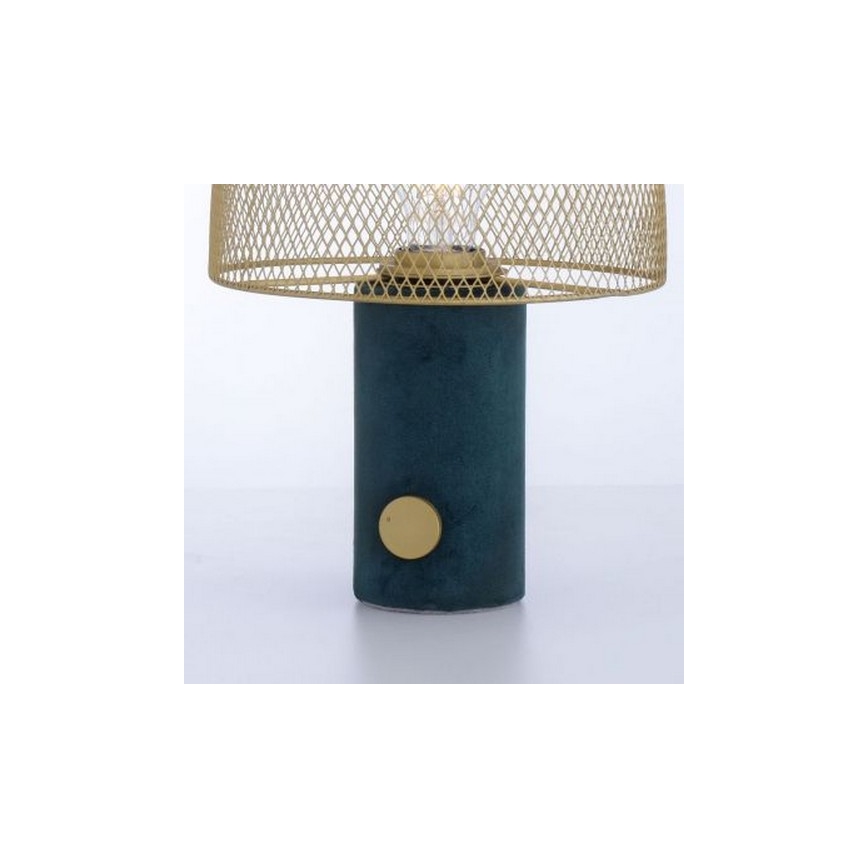 Leuchten Direkt 14433-43 - Stmívatelná stolní lampa DIPPER 1xE27/10W/230V zelená