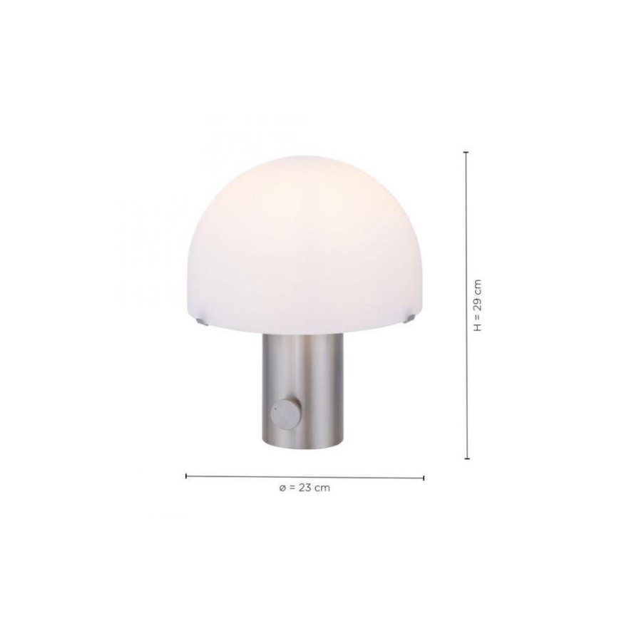 Leuchten Direkt 14433-55 - Stmívatelná stolní lampa DIPPER 1xE27/10W/230V