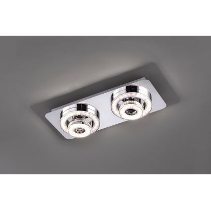 Leuchten Direkt 14521-17 - LED Stropní svítidlo TIM 2xLED/2,8W/230V + 2xLED/3,1W